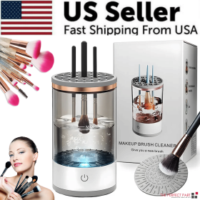 Automatic Brush Cleaner. Electric Makeup Brush Cleaning Machine
