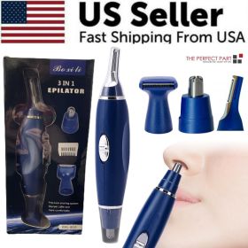 Electric Ear, Beard, Nose Hair Trimmer. Eyebrow, Mustache Shaver/Clipper