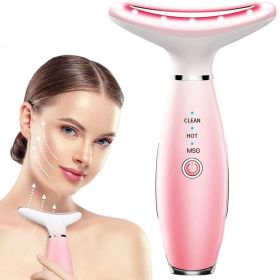 Neck Face Massager Tool, 3-in-1 Facial Massager, Face Sculpting Tool with Thermals, Vibration.