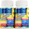 12 in 1 Premium Immune Defense Vitamin Supplement w Vitamin D3 5000, IU Vitamin С 1000mg, Zinс 50mg and more