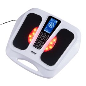 VEVOR Foot Circulation Stimulator with Heat, EMS & TENS Foot Massager for Neuropathy, Electric Foot Stimulator