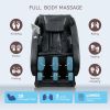 Massage Chair for Full Body Massage, Recliner with Foot Roller, Airbag Massage SL Track, Zero Gravity, with Bluetooth Speaker