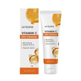 Jaysuing Vitamin C Cleanser, Gentle, Clean, Moisturizing, Tender And Refreshing Skin Care Cleanser For Face (Option: 100g-117.2g-6.49*1.57*1.57inch)