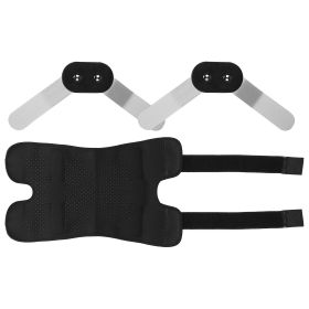 Adjustable Sport Knee Brace, Open Patella Knee Support, Compression Knee Wrap for Running, Climbing, for Pain Relief and Recovery of Injured Knee (size: XL)